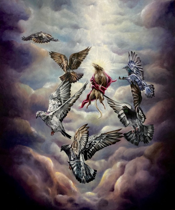 1er Prix Peinture Sylvie Boniface - La Sainte Vermine